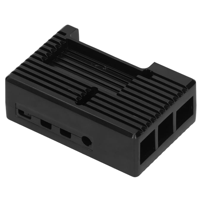 Pour Raspberry Pi 4B Boîtier de Refroidissement Coque Boîte Métallique Carte Mère Alliage d'Aluminium Protection Boîtier
