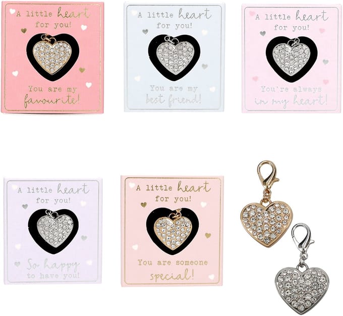 Depesche - Glamour hanger - Een hart voor jou - 1 stuk