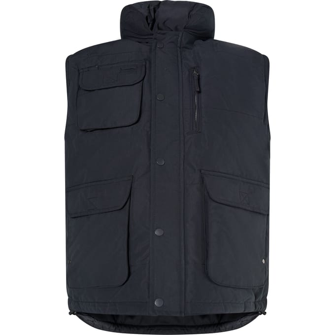 TUFFSKULL Waistcoat Heren zwart