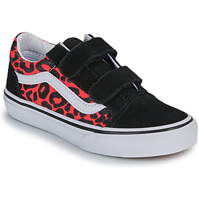 Vans  Lage Sneakers Old Skool V GLITTER LEOPARD Diva Pink