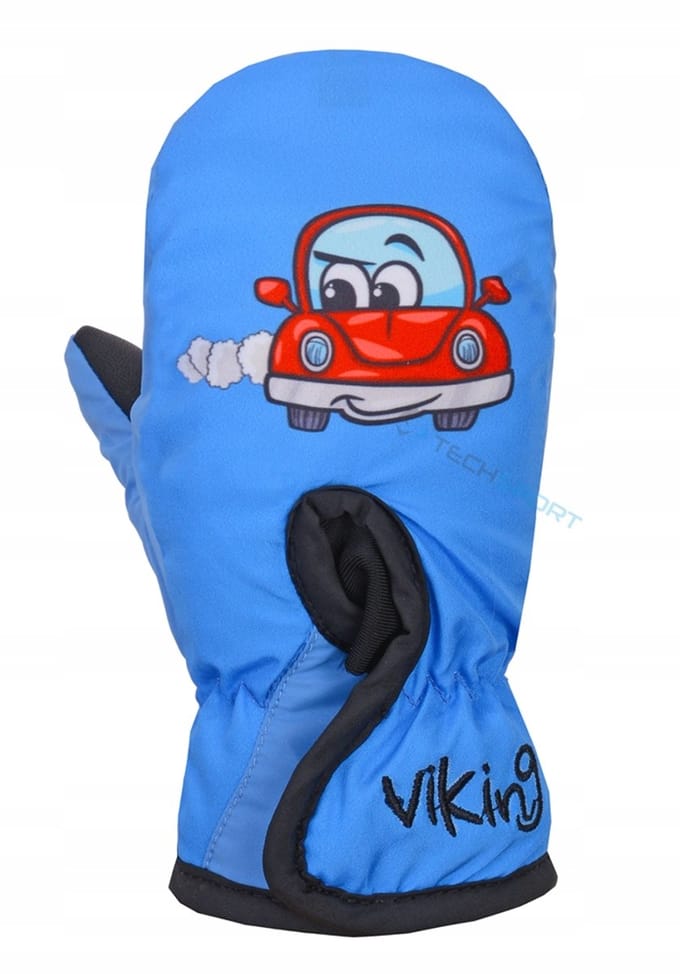 Viking Kiddo Kinder Winterhandschoenen met Klittenband - Maat 4