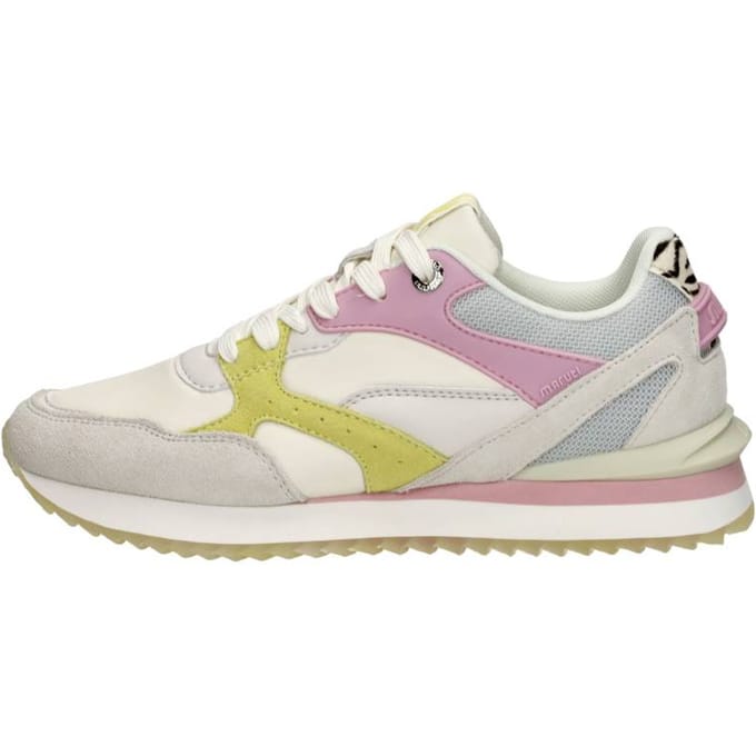 Maruti - Dawn Sneakers Geel - White - Yellow - Pink - Zebra - 41