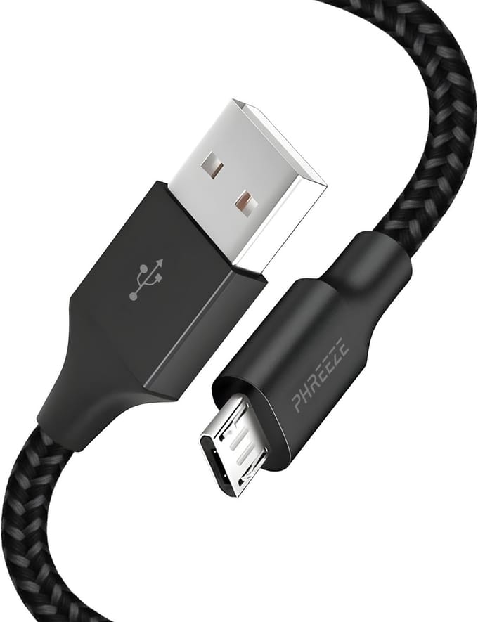 Micro usb oplader - 1 meter - Usb naar micro usb kabel - oplaadkabel telefoon