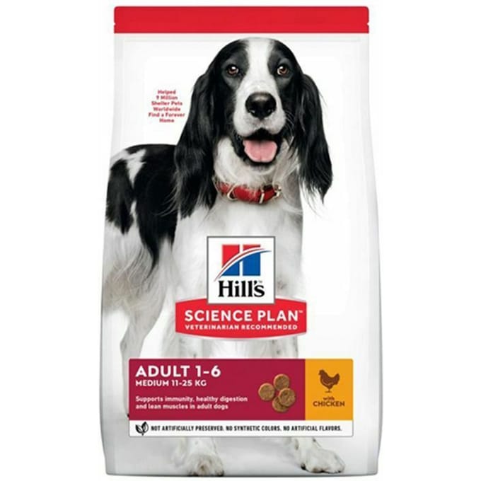 Science Plan Canine Adult Medium Chicken 14kg