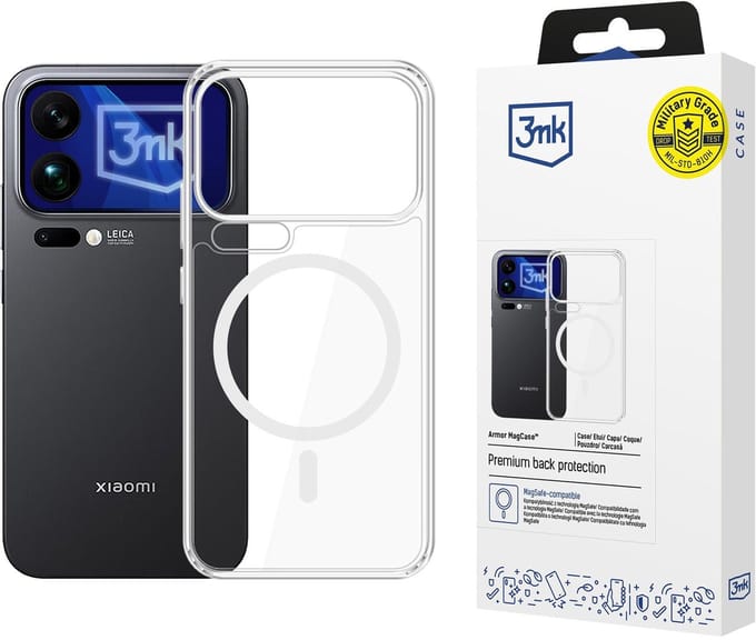 3Mk Armor Magcase Hoesje Voor Xiaomi 17 Pro Max, Hoge Krasbestendigheid