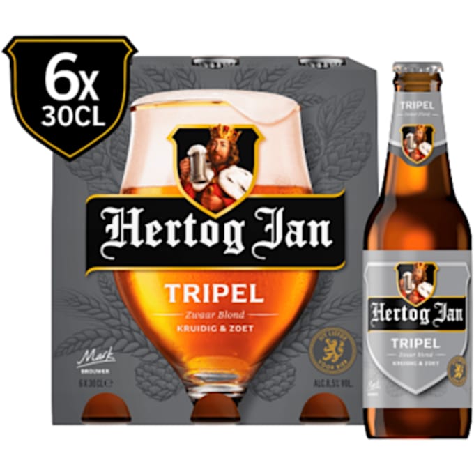 Hertog Jan Tripel Bier - 6 x 300 ml