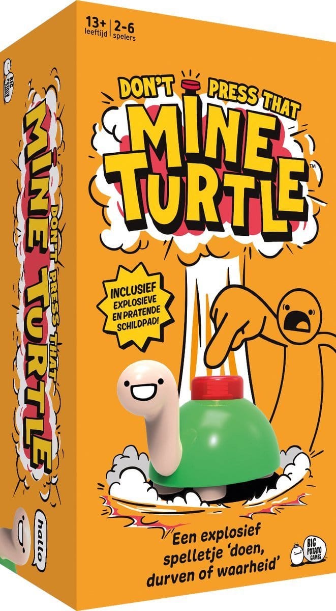 Asmodee kaartspel Mine Turtle gezelschapsspel familie partyspel.