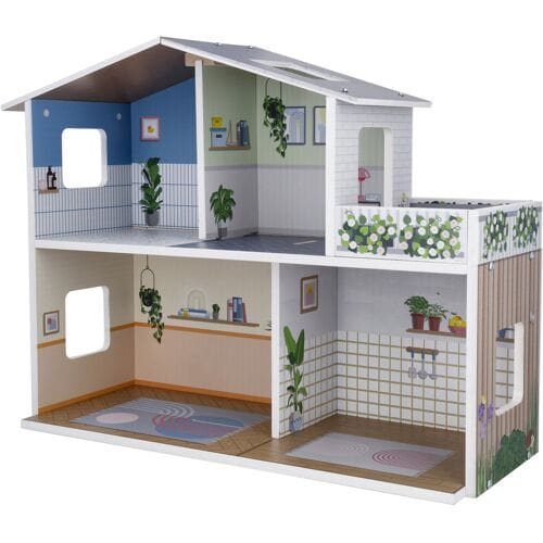 LUPILU Houten poppenhuis