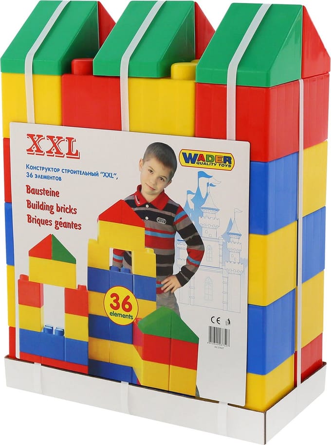 Cavallino Toys Cavallino Building Blocks XXL - 36pcs.