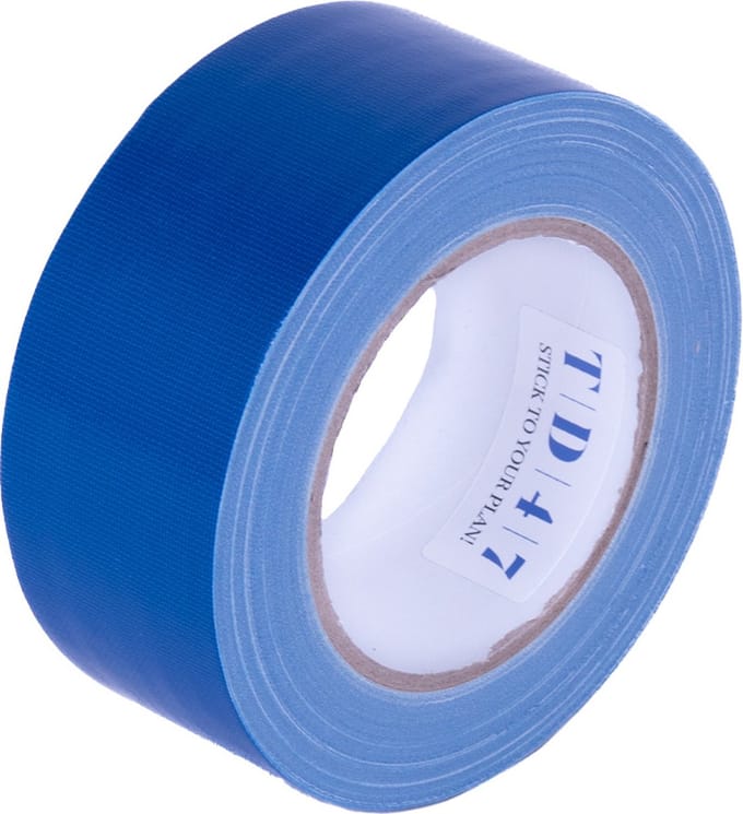TD47 Gaffa Tape 50mm x 25m Blauw