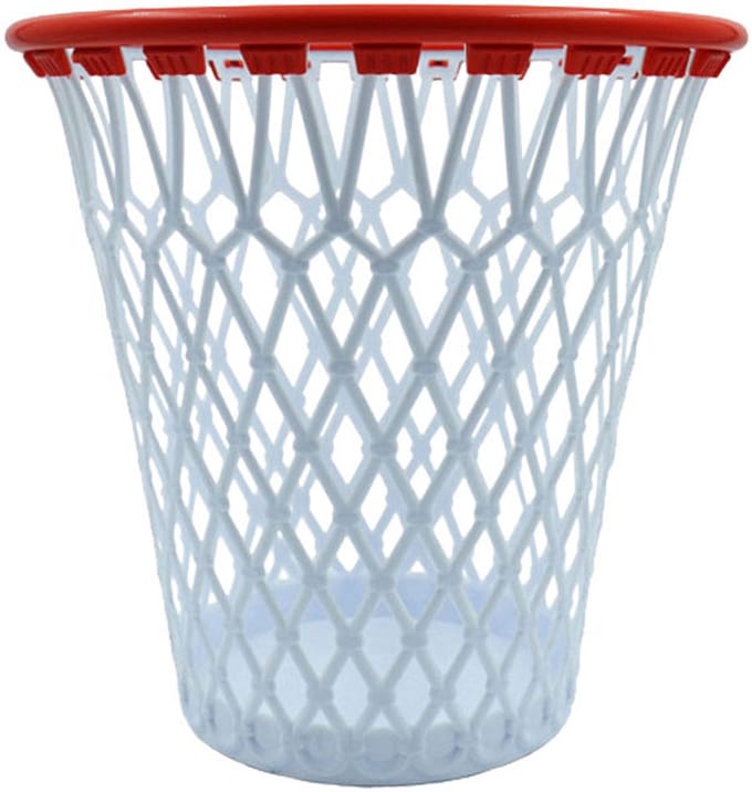 Lobbes prullenbak basketbalnet - speels opbergen voor kinderen.