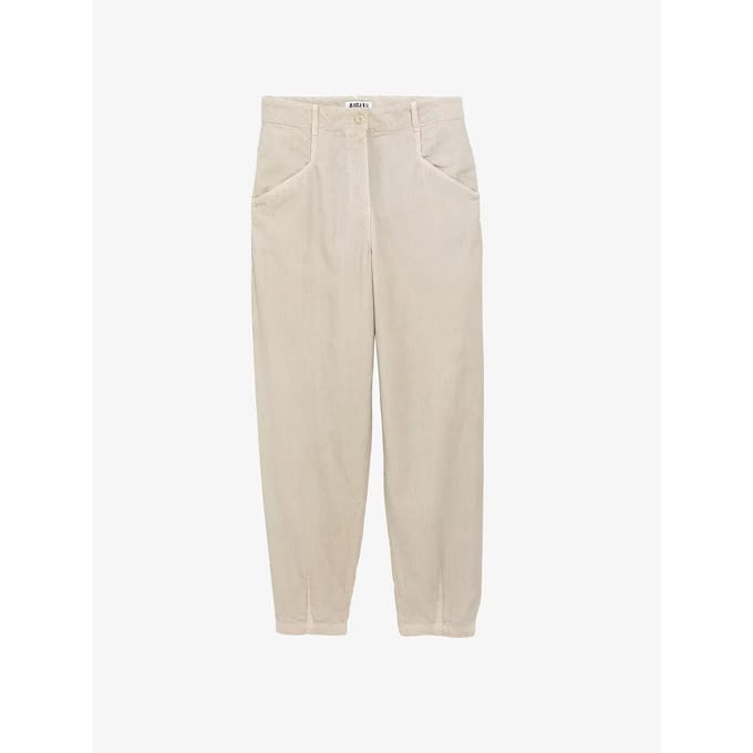Dames ribfluwelen broek Aigle