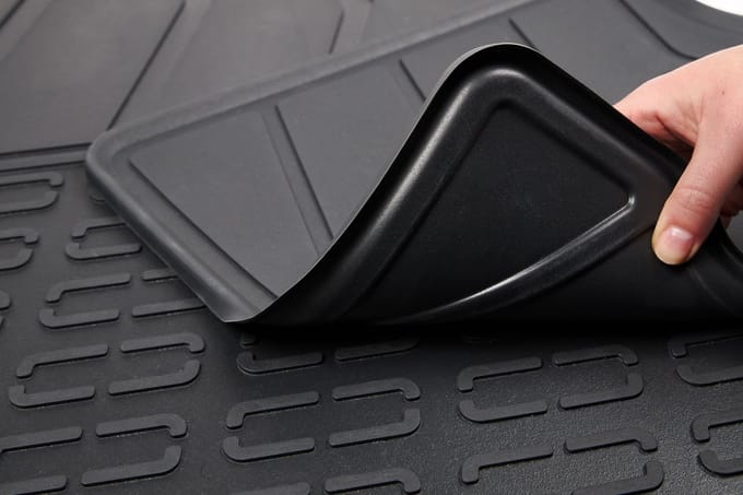 Rubber Automatten geschikt voor Jeep Compass J4U - 2025-heden - 4-delig - Uitvoering: Compass | 1.2 e-Hybrid