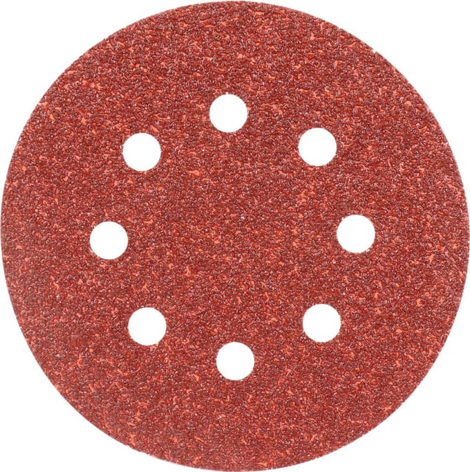 Kelfort SCHUURSCHIJF VELCRO ROOD 125MM K40 10ST