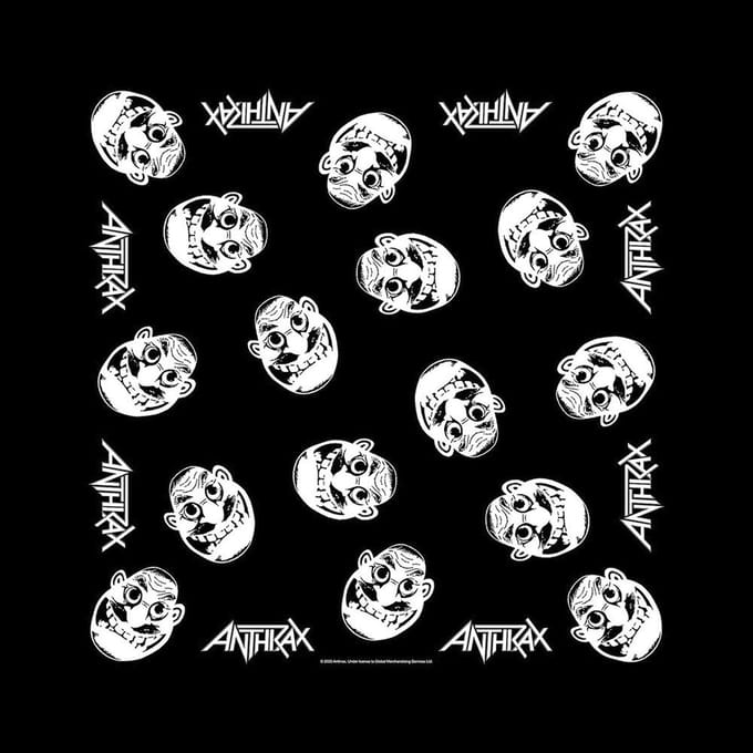 Anthrax - Not Man Bandana - Zwart