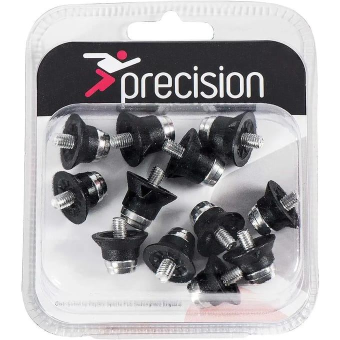 Precision Voetbalnoppen Super Pro 14 Mm Alu Zwart 12 Stuks