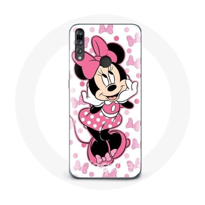 Coque - Minnie Mouse - Huawei P30 Lite - Souple - Dessin animé mignon - Rose rose