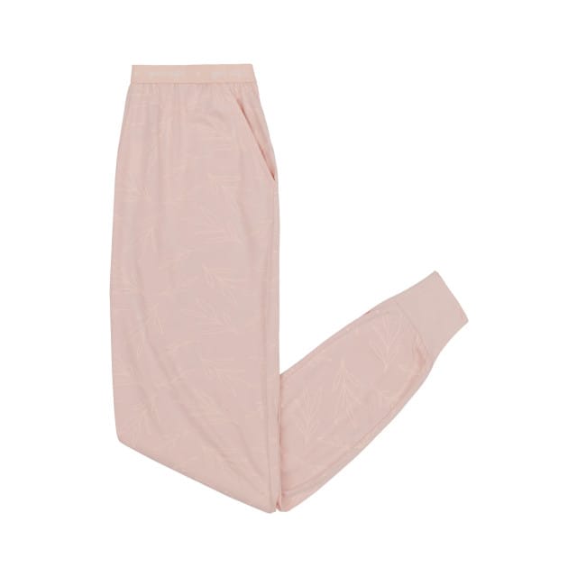 By Louise Dames pyjama set lang grijs/roze