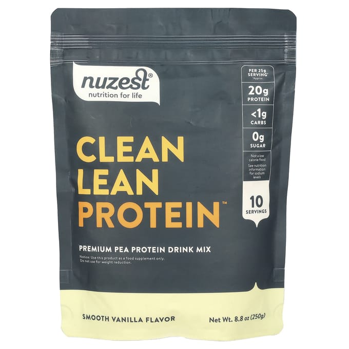 Nuzest, Protéine Maigre Pure, Vanille Douce, 8.8 oz (250g)