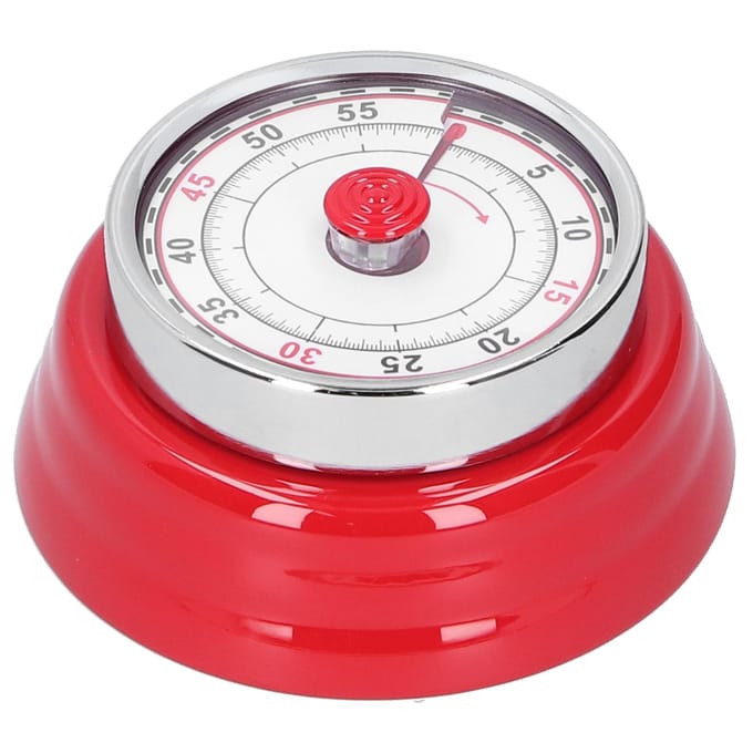 Mechanische Keukentimer Koken Studeren Klok Rond Herinnering Student Tijdmanager