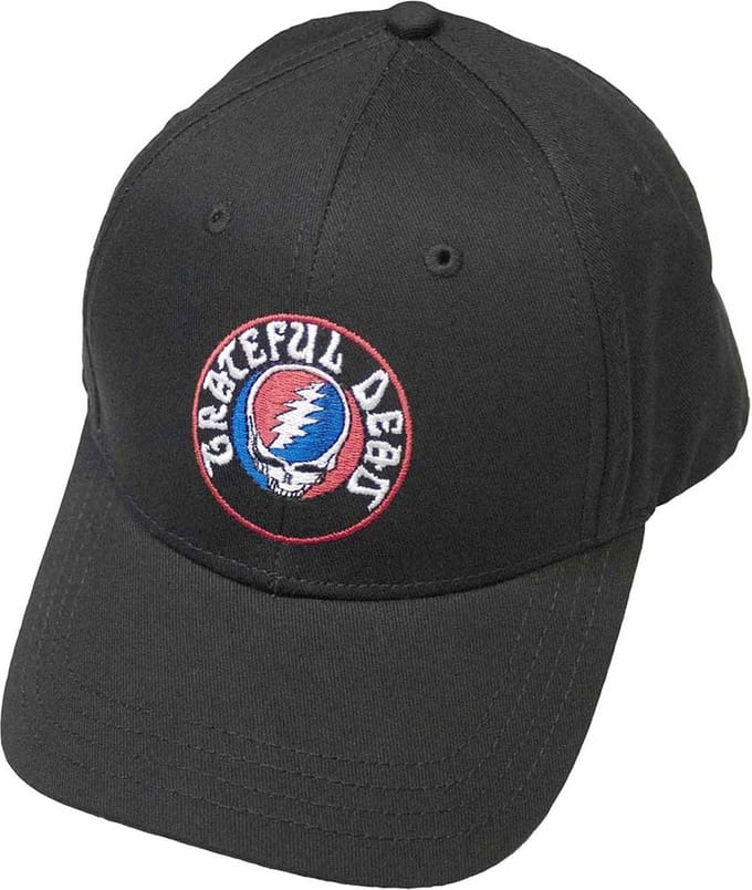 Grateful Dead - Steal Your Face Logo Snapback Pet - Zwart