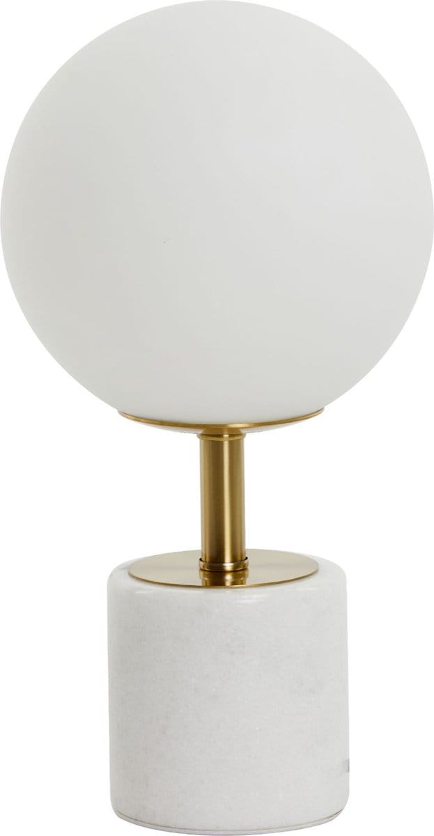 Light & Living Tafellamp Medina - Wit - Ø20cm - Modern
