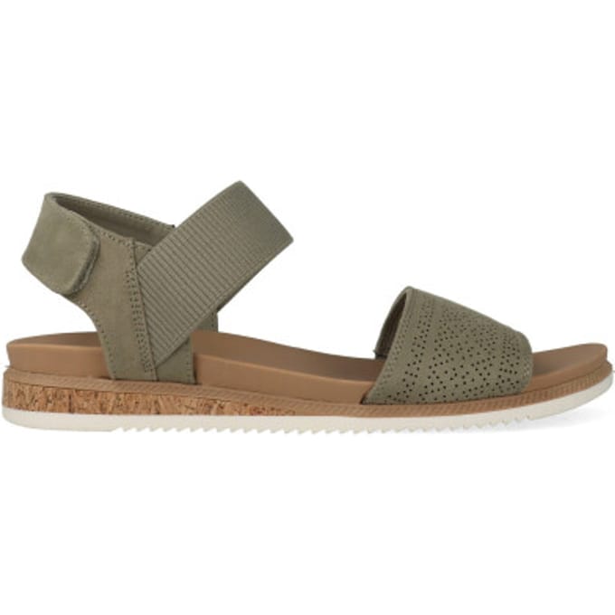 Skechers Sandalen BOBS Desert Kiss Low - Top Look 114710/OLV Groen-39