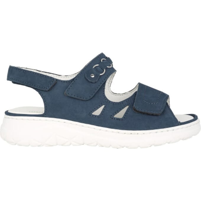 Waldläufer H-Joline - dames sandaal - Blauw - maat 37 (EU) 4 (UK)