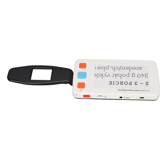 YS010 Digitale Leesloep Draagbare Elektronische Video Vergrootglas Leeshulp met 4,3in EU Plug