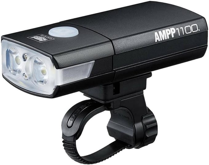 Oplaadbaar Fietslicht met 1100 Lumen en OptiCube Technologie