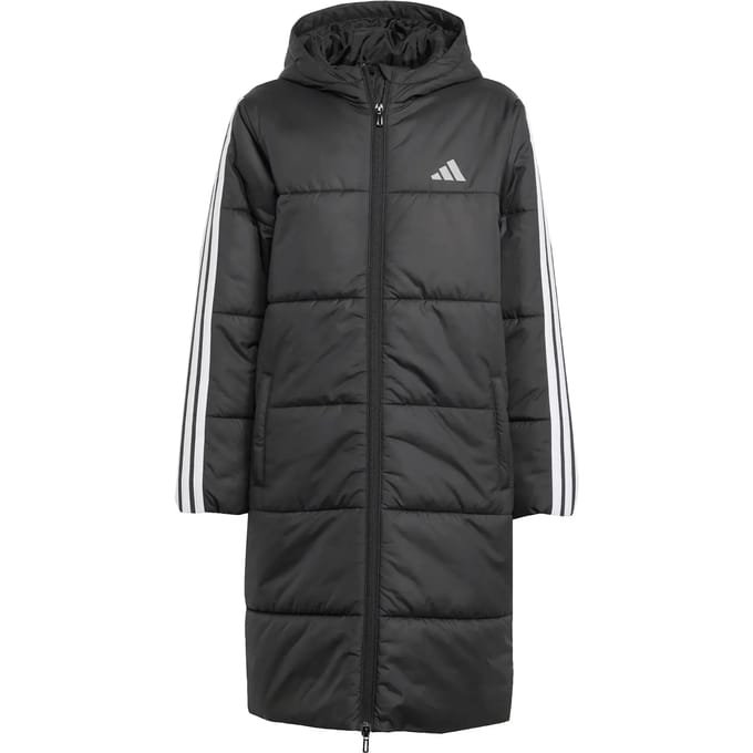 Adidas Long Jas Zwart 7-8 Years Kinderen