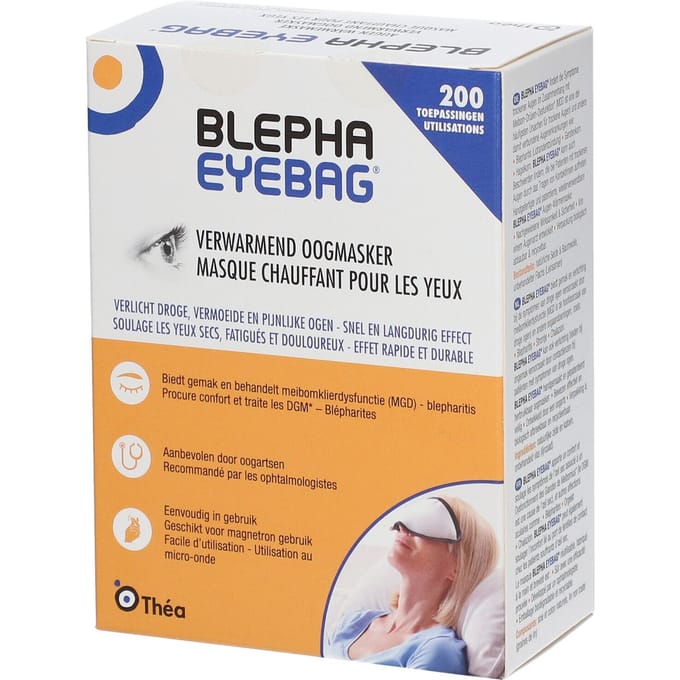Blepha Eyebag® | Verwarmend oogmasker 1 Gezichtsmasker