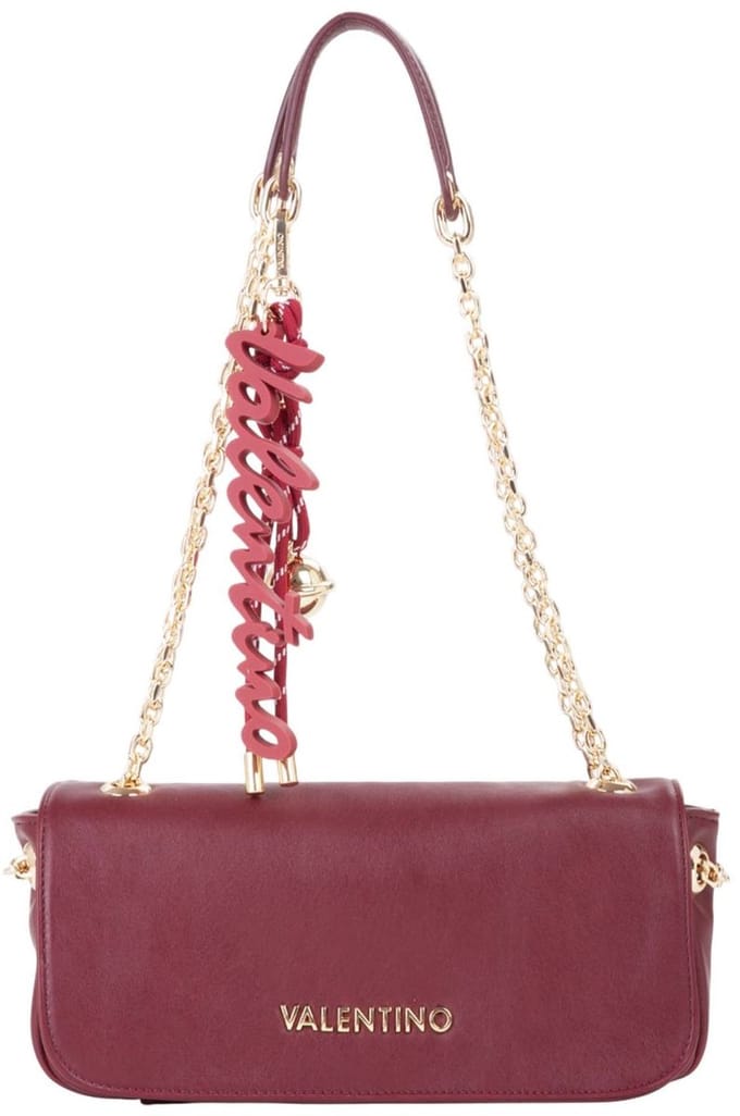 VALENTINO schoudertas Winter Re Flap Bag Bordeaux wijnrood
