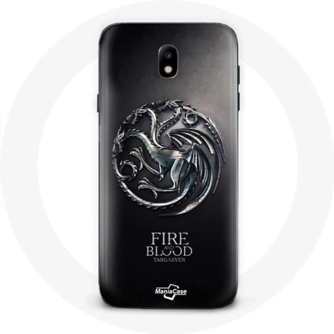 Hoesje - Game Of Thrones - Samsung Galaxy J3 2017 - Flexibel - Zwart - Bescherming