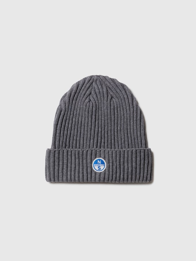 North Sails Muts Breed ribbreisel met logopatch