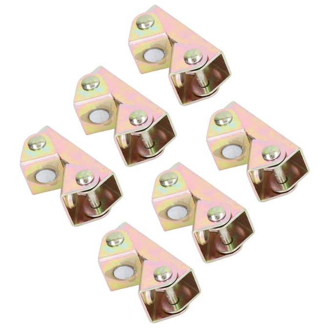 6 stuks Las Klem Magnetische V Type Fixtuur RVS Verstelbaar Fixeer Gereedschap Set Kit white