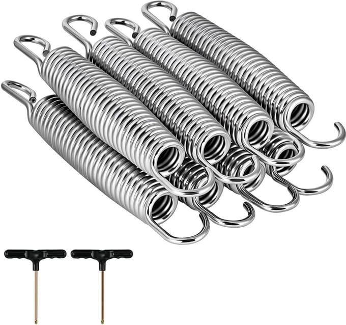 8 Stuks Stevige Trampolinespringen Vervanging - Universeel voor 6ft t/m 14ft Trampolines