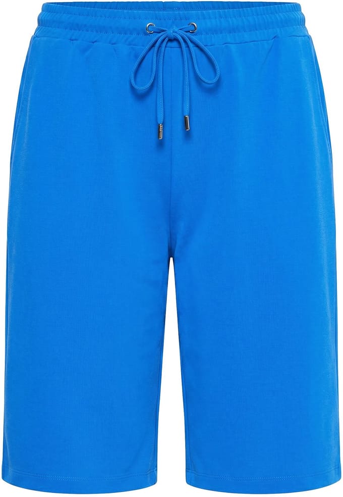 Angel of Style - Dames - Joggingshorts relaxte pasvorm elastische tailleband - Blauw - Maat 52