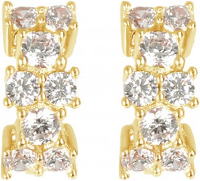 Bronzallure Altissima oorringen Brons