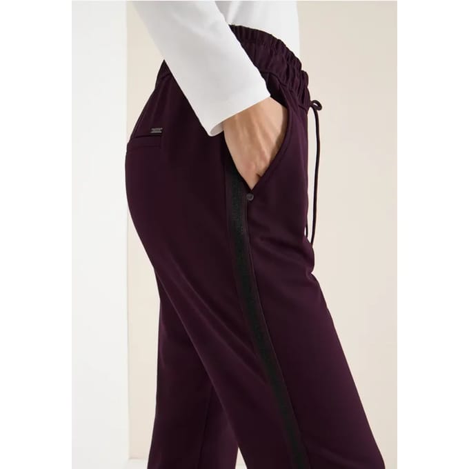 Broek met glittertape