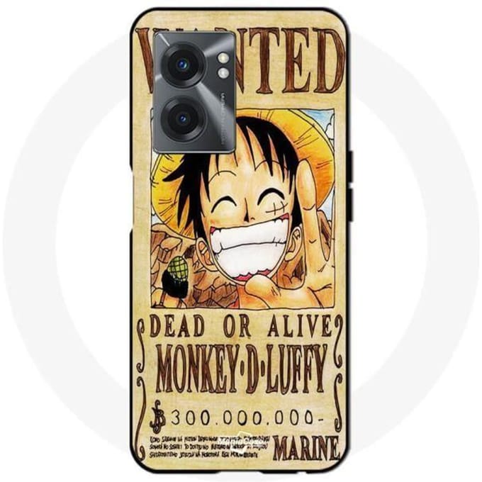 Realme V23 Case One Piece Gezocht Poster Monkey D. Luffy