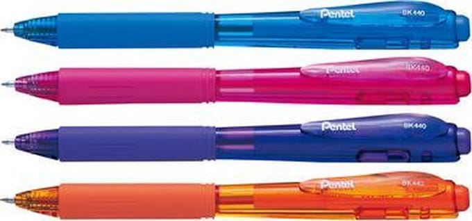 Pentel intrekbare balpen WOW BK440, groen