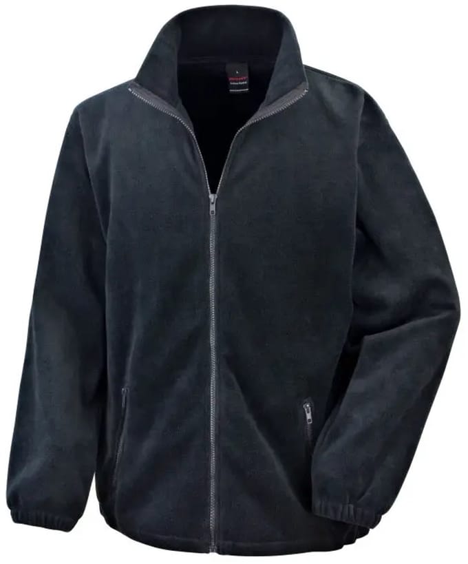 Result Mens Norse Outdoor Fleece Jacket RT220X - Black - M