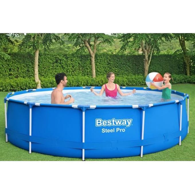 Bestway Framezwembadset 396x84cm Zwembaden