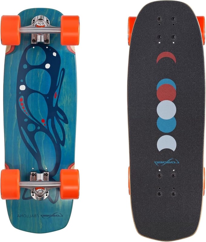 Cruiser Longboard - Mini Skateboard - Stadsvervoer - Flexibel Bamboe Dek - 27.75 Inch - Moby