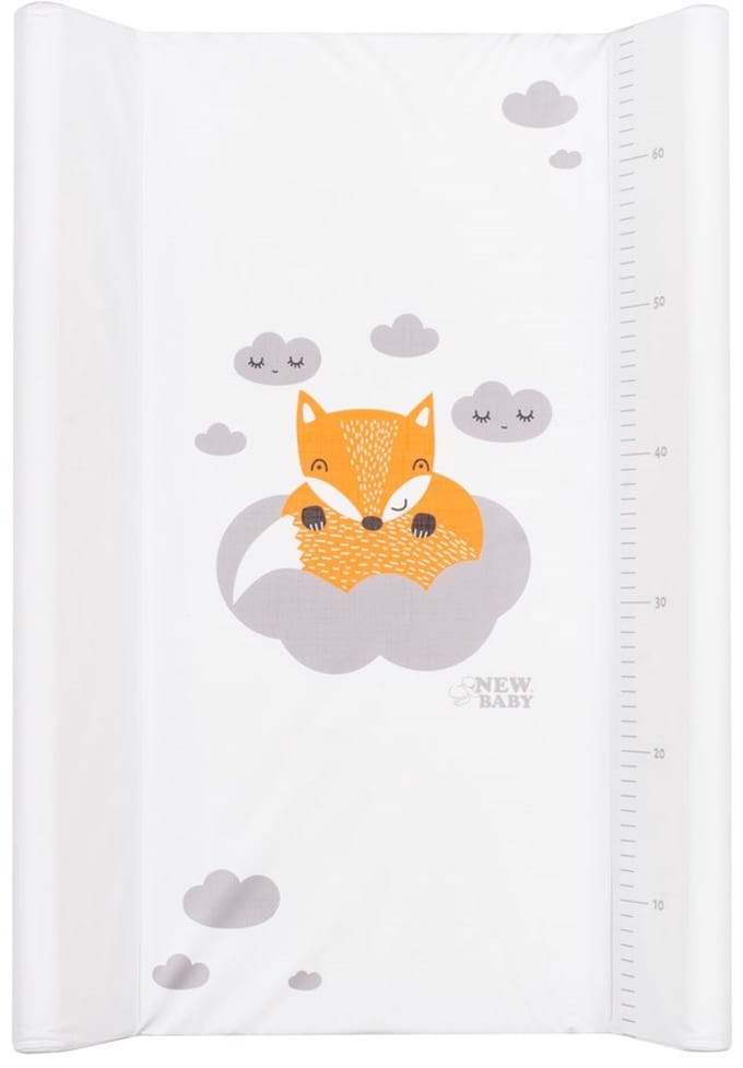 New Baby Fox aankleedkussen 50x70 cm wit - Verschoonmat