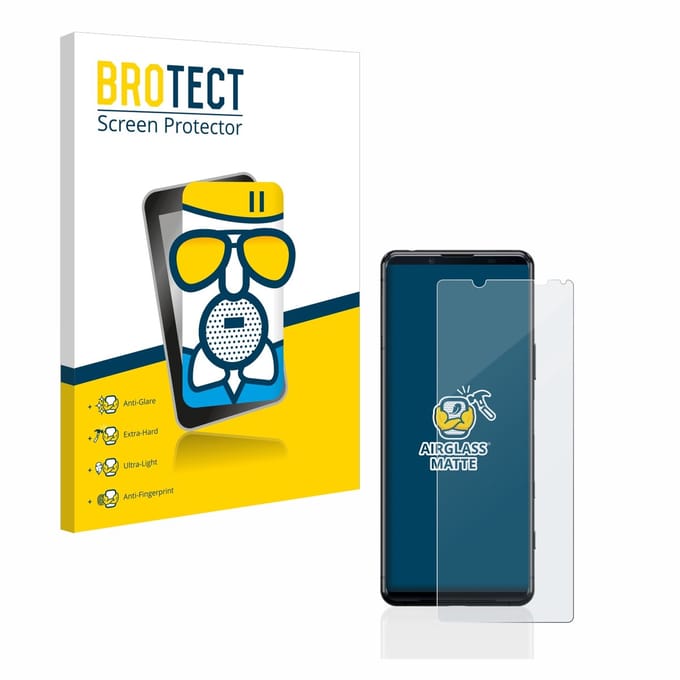 BROTECT - Screenprotector voor Sony Xperia 5 II - Folie Beschermfolie Beschermglas matte
