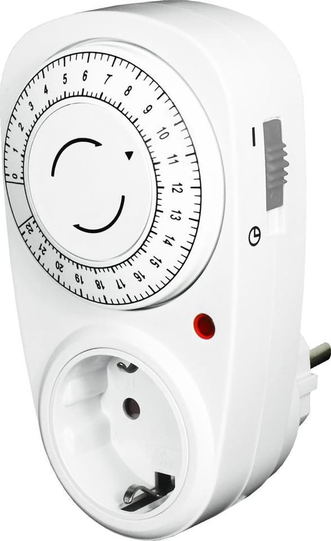EcoSavers - Countdown timer 22H - Bespaar energie met automatische uitschakeling - Ideaal voor opladen