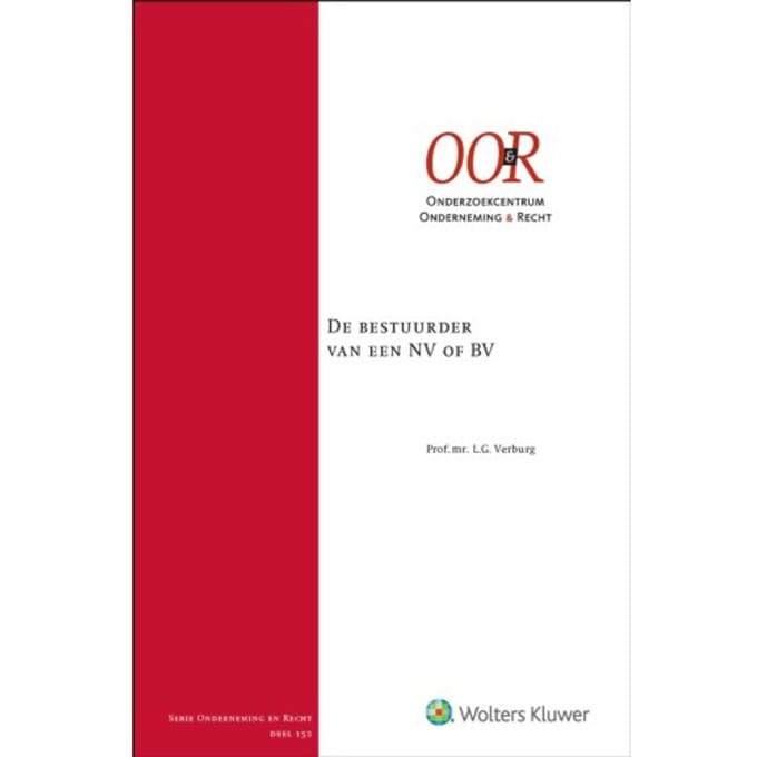De Bestuurder Van De Nv Of Bv
