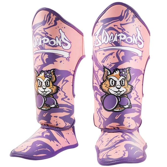 Kickboks scheenbeschermers voor meisjes 8 Weapons Jenny